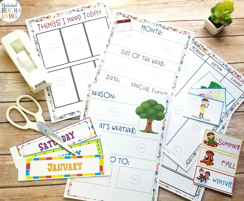 Setting a daily schedule for kids isn't hard to do and it's actually a great practice to set into place for young children. With this Visual Schedule Printable Kids find comfort in knowing that there is order and Routine. Perfect Picture Schedule with Emotions Cards and a Daily Schedule for Kids