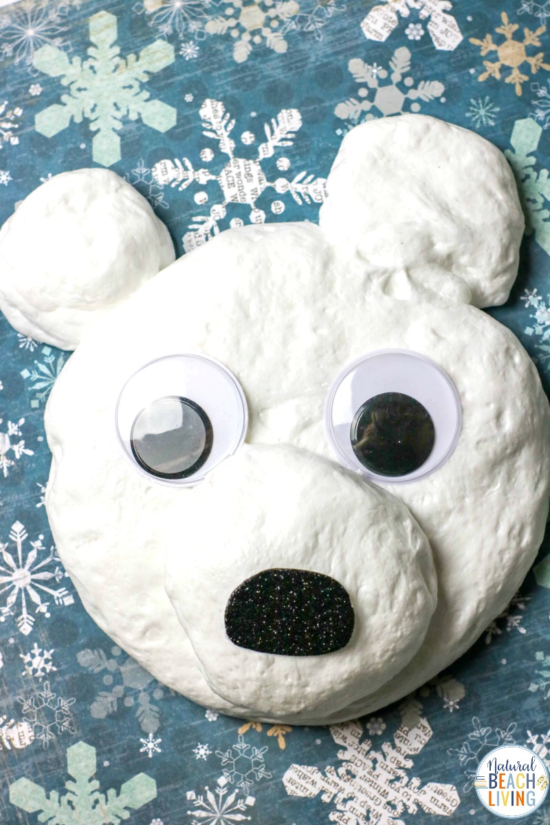 This Polar Bear Art for Preschoolers is an easy activity to add to your winter animal theme. Polar Bear Craft for Preschoolers and Arctic Activities for Preschoolers all in 1 place. You'll also get a free Polar Bear Template and Winter Animal Preschool Activities, Polar Bear Process Art project easy to do and everyone loves the finished piece.