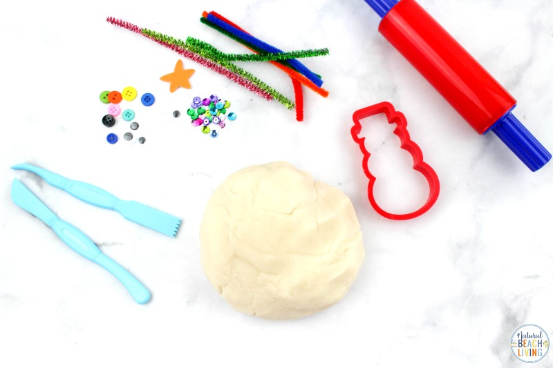 This Snow Playdough recipe is such a fun winter playdough activity for kids. All you need are a few simple supplies to make homemade snow dough. Make your own playdough snowman kit or add this snowman activity to your winter preschool themes for Snow playdough, Snowman playdough ideas and Snow Dough Playdough Recipe