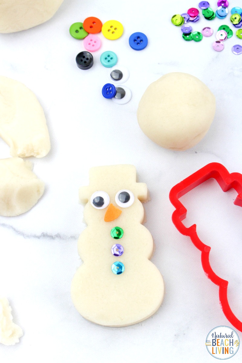 This Snow Playdough recipe is such a fun winter playdough activity for kids. All you need are a few simple supplies to make homemade snow dough. Make your own playdough snowman kit or add this snowman activity to your winter preschool themes for Snow playdough, Snowman playdough ideas and Snow Dough Playdough Recipe
