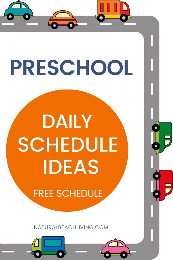 Preschool Daily Schedule Ideas