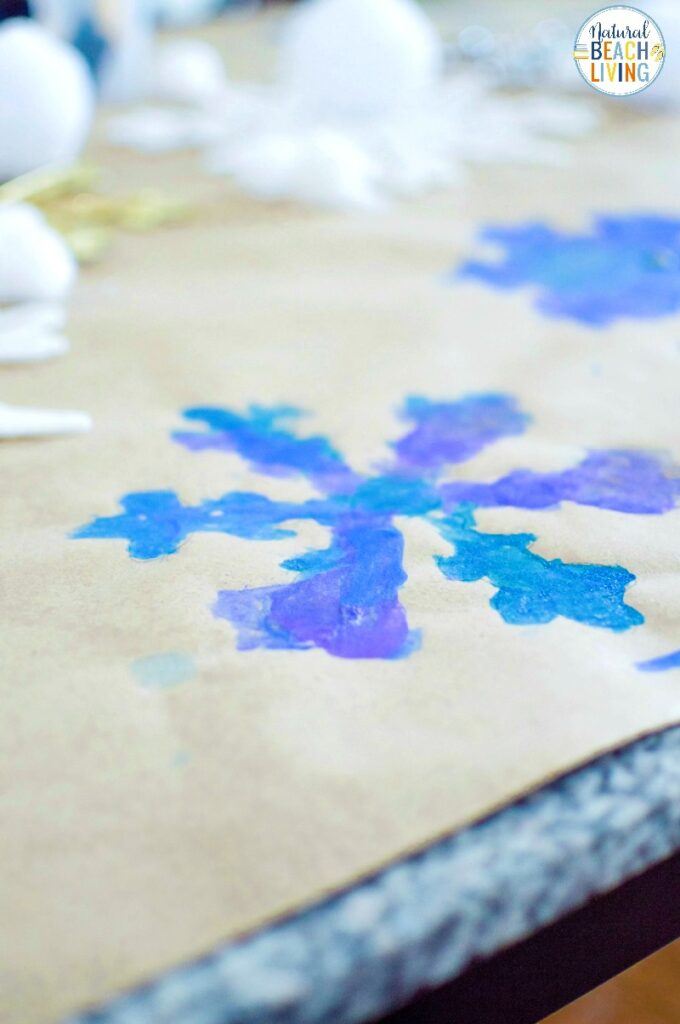 This Snowflake Art for Preschool really gets the creativity going! If you're looking for winter activities for Kids, Snowflake Art is Perfect! As snowflakes are all original, this Snowflake Process Art for Preschoolers is the same way. Now is the perfect time for Snow Day Activities and to enjoy Snowflake Activities for Preschool and Kindergarten. 