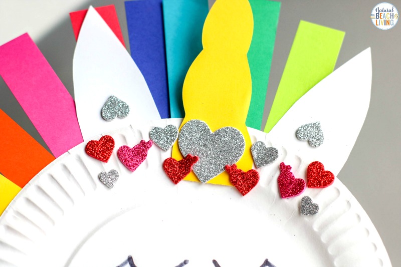 This Rainbow Unicorn Paper Plate Craft is so much fun to make! It's the perfect preschool activity, use it for a spring craft during a Rainbow theme! Add Unicorn Activities and Unicorn Crafts for Kids to your preschool crafts, unicorn themed party, or just for fun.  