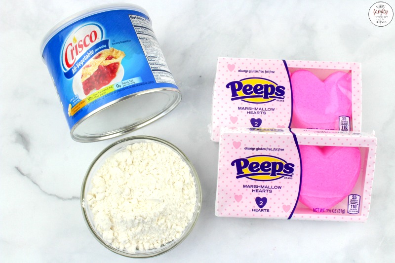 Just when you thought you'd made every type of playdough this Valentine Edible Peeps Playdough is just what you need! Simple to make homemade playdough recipe with only 3 ingredients! This is an Easy playdough recipe, no-cook playdough recipe kids love playing with.