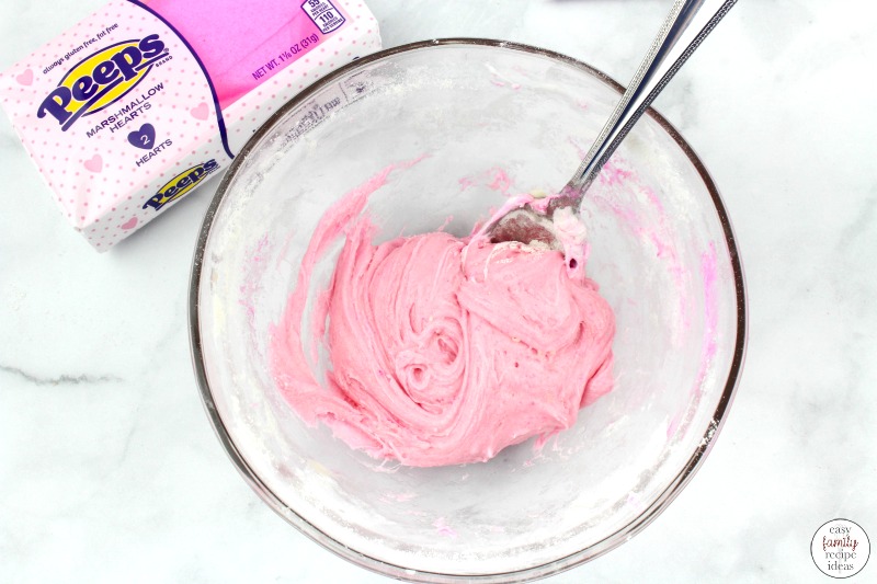 Just when you thought you'd made every type of playdough this Valentine Edible Peeps Playdough is just what you need! Simple to make homemade playdough recipe with only 3 ingredients! This is an Easy playdough recipe, no-cook playdough recipe kids love playing with. 