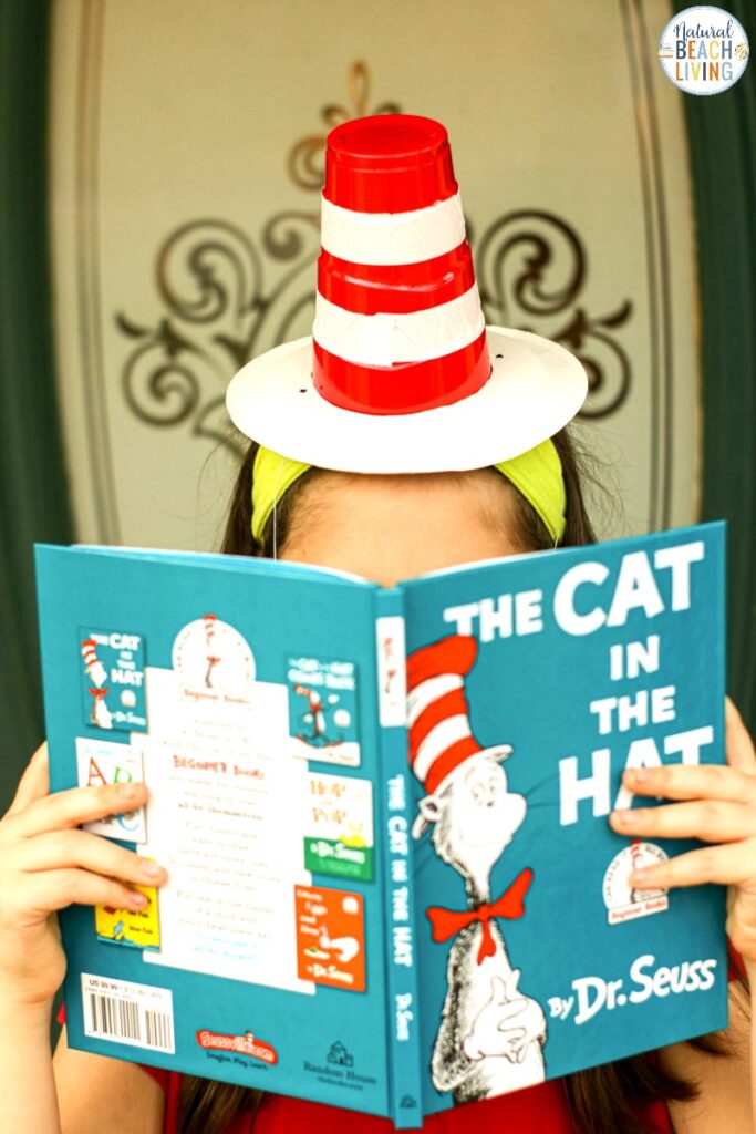 This Dr Seuss Cat in the Hat Craft is really fun to make! All you need are a few simple supplies to get started and you'll have fun Dr. Seuss Party Ideas! Make a Dr. Seuss Solo Cup Hat Craft for Dr.Seuss' Birthday. Add this craft to your Dr Seuss Activities 