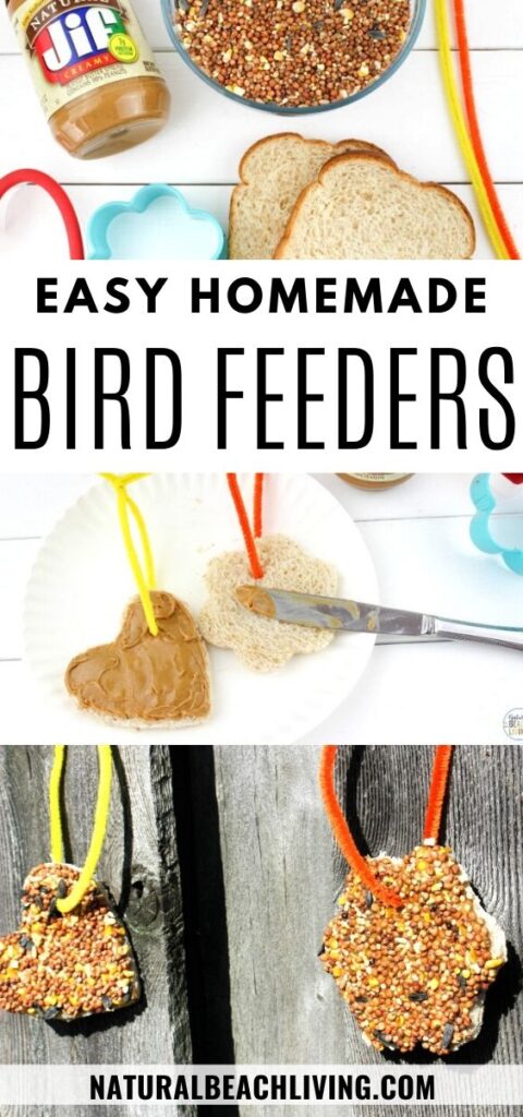 These peanut butter bird treats are so much fun to make. Plus, the birds love them! With just 3 simple ingredients needed, these are so easy to make! The best thing about these bird seed ornaments is it's kid-friendly.