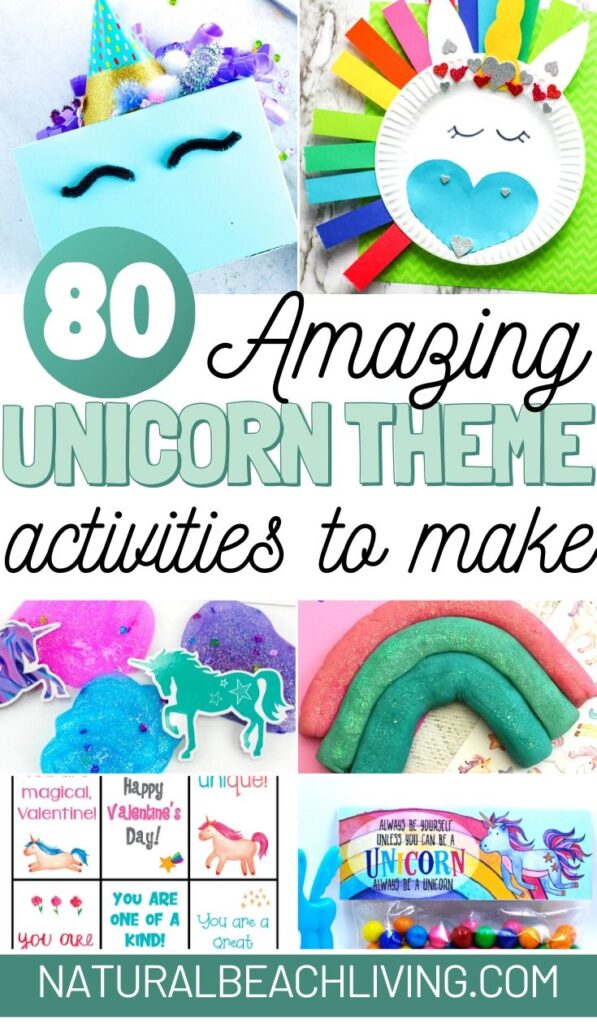 70+ Unicorn Activities including Unicorn Crafts, Unicorn Printables and Unicorn Party Ideas, The Best Unicorn Theme Activities, Unicorn Slime!