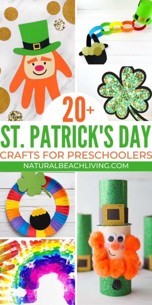 This page of St. Patrick's Day Preschool Crafts has so many fun themes like pots of gold to rainbows to leprechauns and all things green, you'll find loads of creative preschool projects here. March Preschool Crafts that are sure to delight.  
