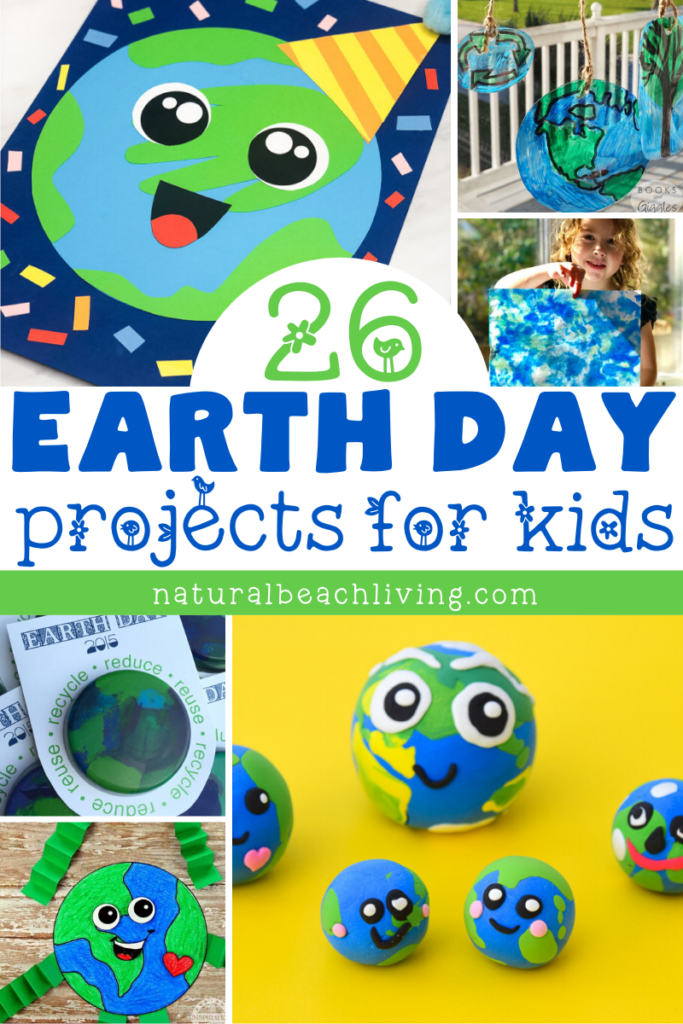 Kids can learn a lot about the environment through these 26+ Earth Day projects. These Earth Day activities can be used in the classroom or at home. These Earth Day ideas are simple enough for toddlers and preschoolers, but fun for elementary-aged children to do too. Get ready to check out all the best ideas for being eco friendly, pollution lesson plans, recyclable items, and so much more.