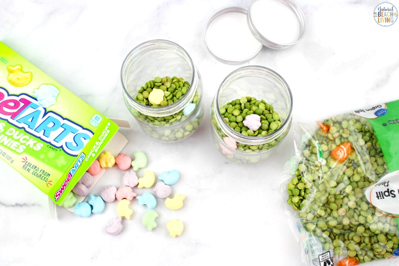These Easter I Spy Sensory Bottles are fun for kids to make and play with. They're the perfect addition to any Easter basket, too! Easter Seek and Find Bottles are a fun game for toddlers and preschoolers. Spring Sensory Bottles and Find it Bottles for Easter activities.
