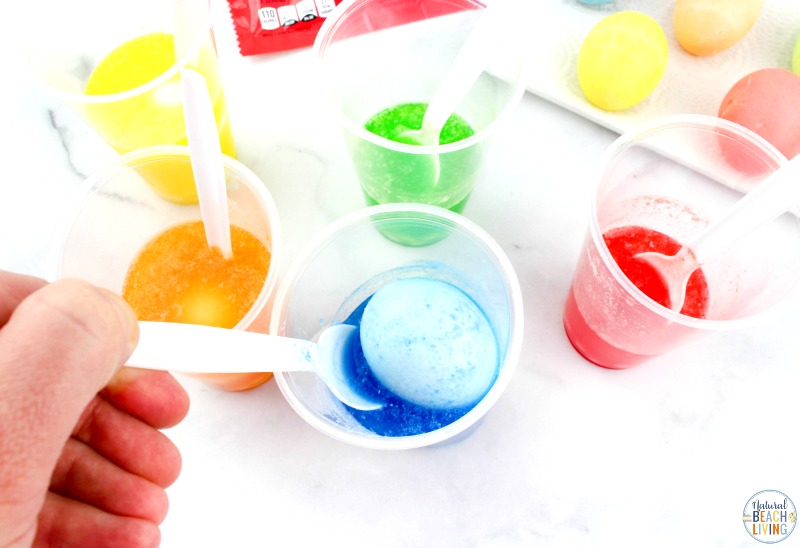 Are you ready to see How to Dye Easter Eggs with Skittles? If so, you're in the right place! This simple Easter Science Experiment will show you exactly how! Candy Science is so fun for kids of all ages. Try this Easy Egg Decorating Ideas with your kids.