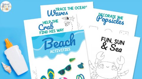 Preschool Beach Printables and Activities - Natural Beach Living