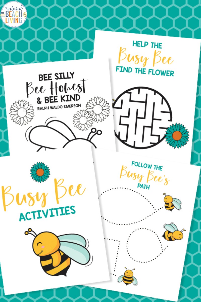 Preschool Bee Printables Educational and Fun