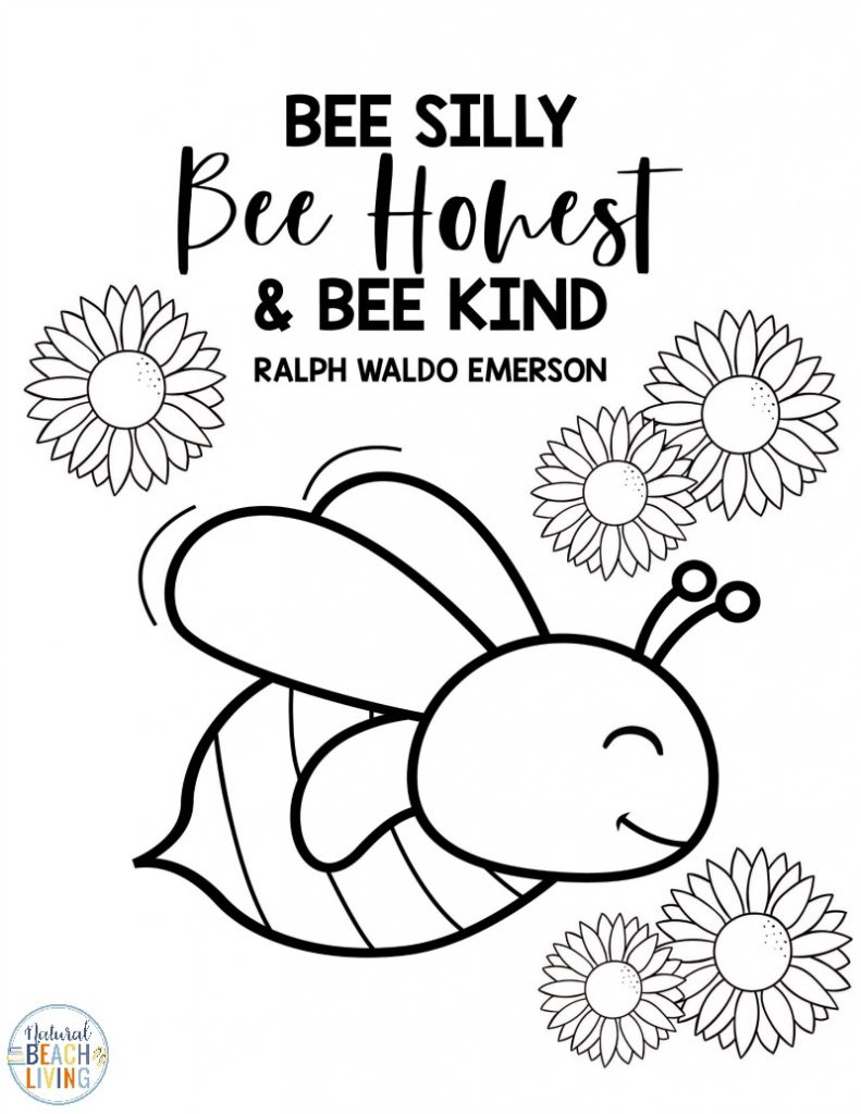 These Bee Printables are a fun way to learn about bees. They help your child be creative and are also educational. These Free Bee Coloring Pages and Printable Activities for Kids are perfect for toddlers, preschoolers, and Kindergarten. Add these to your Preschool Bee Theme