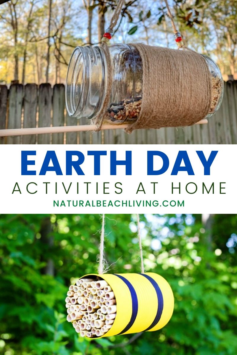 Earth Day Activities to do at Home, These Free Earth Day activities you can do with kids are fun and an excellent way to encourage your kids to protect Earth, Using recyclable materials for crafts and Earth Day Projects for simple hands-on Earth Day activities to make Earth Day every day in your home. 