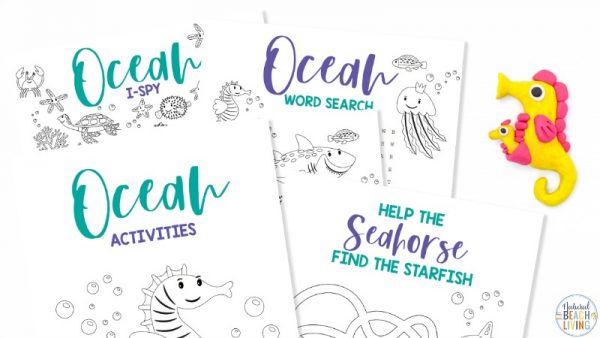 Free Printable Ocean Activity Pages for Preschoolers and Kindergarten ...