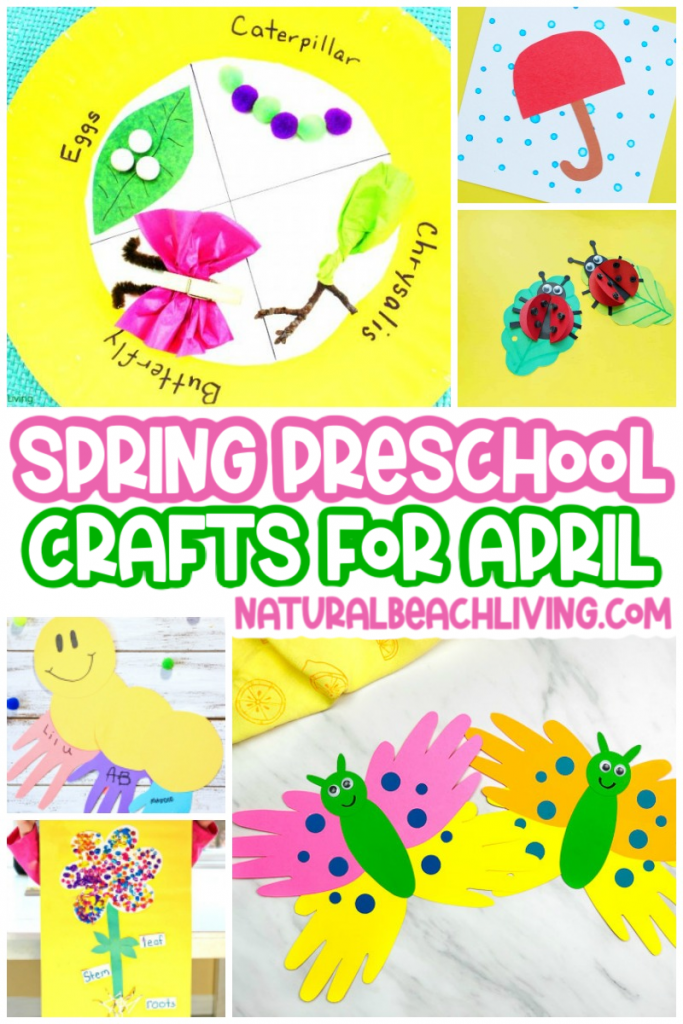 April Preschool Themes with Lesson Plans and Activities, April Preschool Themes is full of hands-on learning activities for spring. Preschool activities. You’ll find Easter activities, Earth Day Activities and Crafts, sensory play, flower crafts, Life Cycle of a butterfly and plants, and Preschool Science. Weekly Preschool Themes and Preschool Activities for the whole year