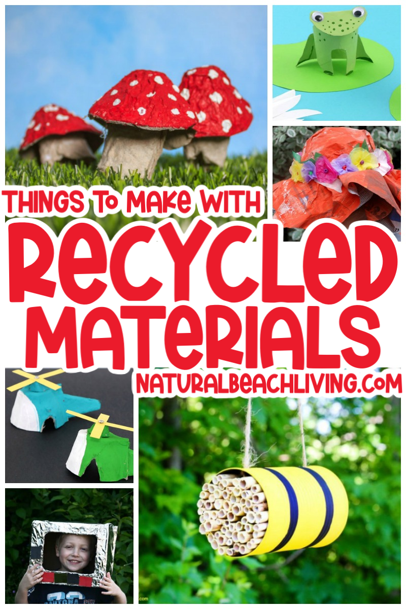 38+ Recycled Materials Projects for Kids