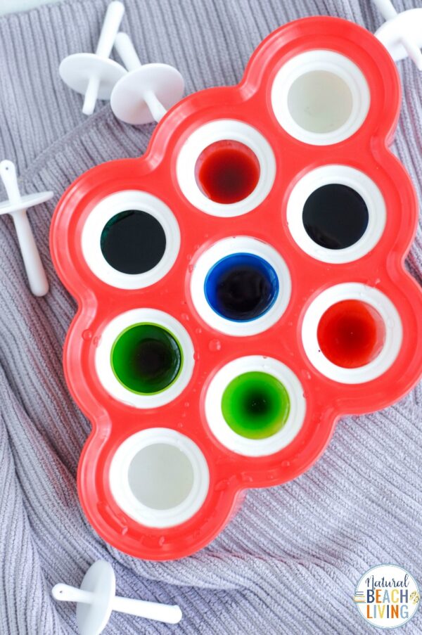 Ice Cube Painting Summer Art for Kids - Natural Beach Living