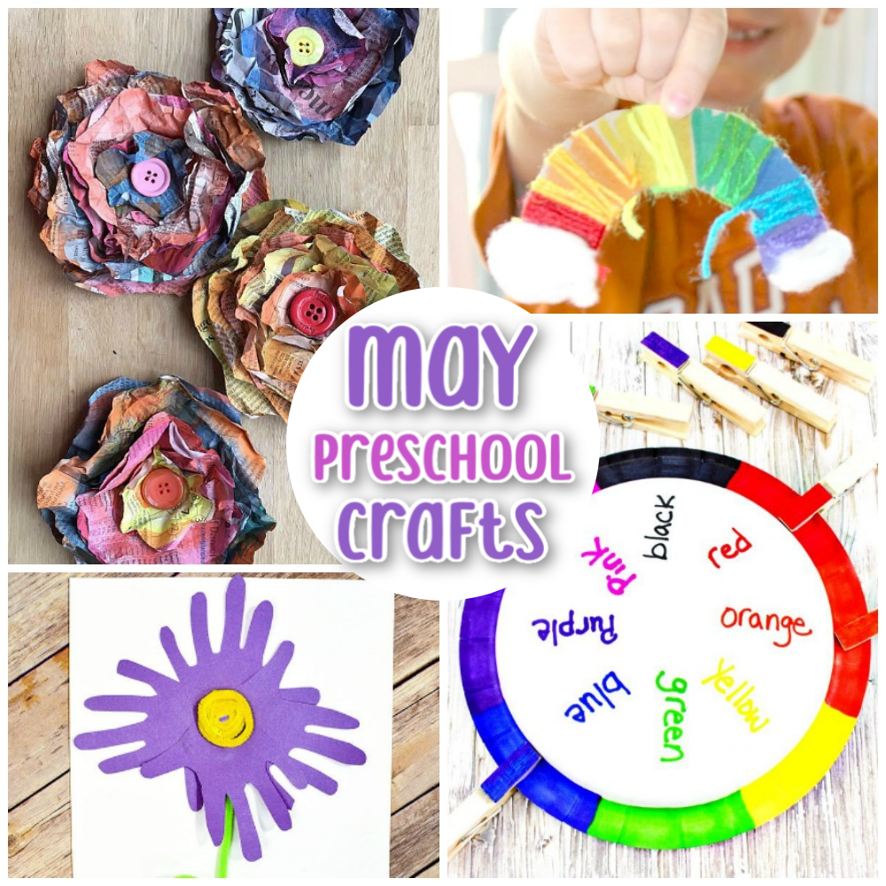 Find over 38 of the best May Preschool Crafts for kids who love to learn and create. From beautiful Mother's Day Crafts to Cinco De Mayo Craft ideas and lots of flower and bee crafts for spring. These are easy crafts for preschoolers