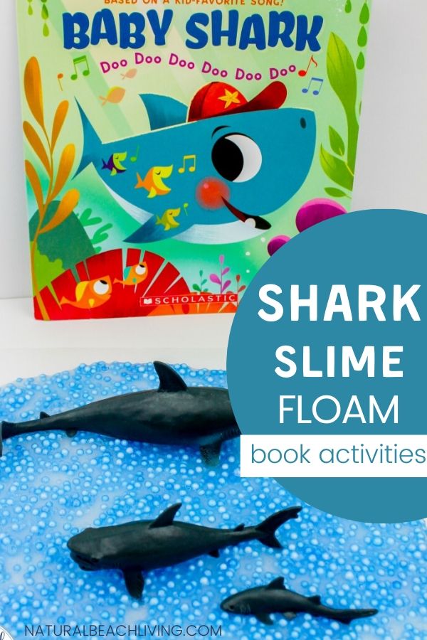 Shark Slime Recipe Baby Shark Activities