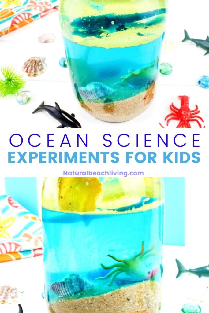 Do this simple Ocean water experiment to teach kids about density. It's a perfect kitchen science experiment or outdoor science activity that works for an ocean unit. The perfect STEM activity for kids