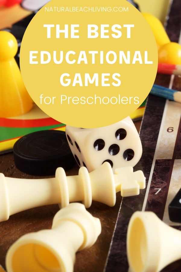 25+ Educational Games for Preschoolers, Learn Letters, numbers, shapes, math and more! Hands on learning games Introduce preschool essentials with GREAT educational games, board games, and toys your kids will love to play.