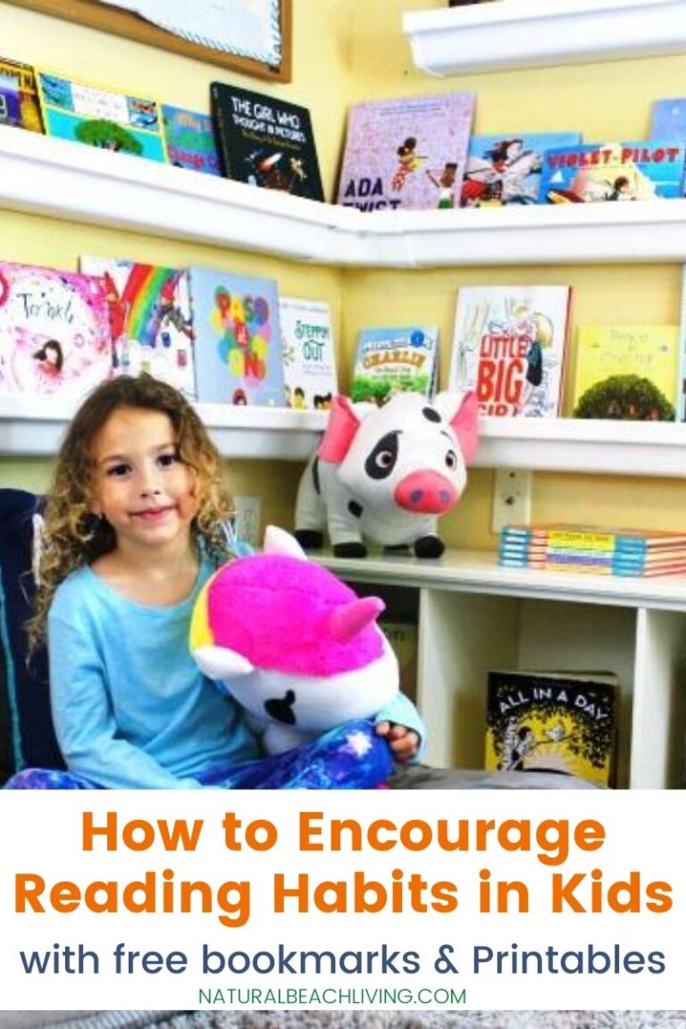 How to Encourage Reading Habits in Kids - Natural Beach Living