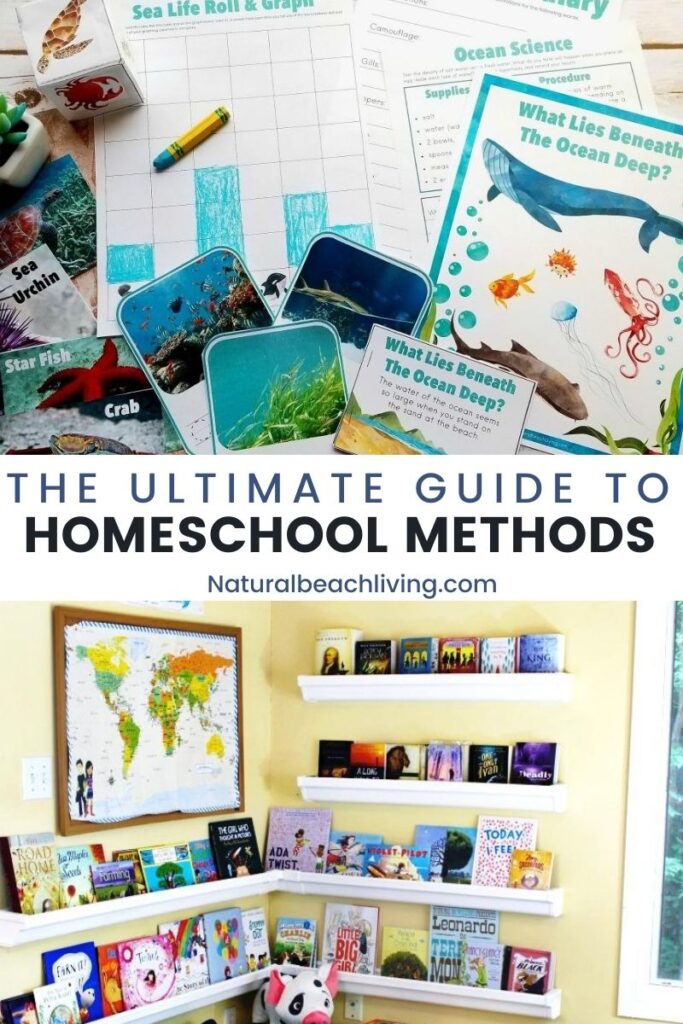 The Ultimate Guide to Homeschool Methods and Best Homeschooling Approaches, Learn about different Homeschooling styles and best homeschooling approaches, including Montessori, Unschooling, Waldorf, Charlotte Mason, Unit Studies, Classical education & more.
