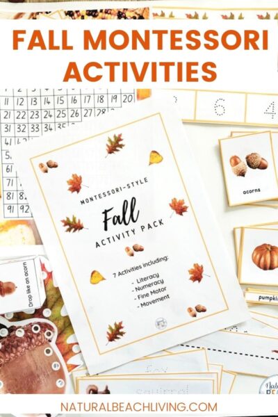 Fall Montessori Activities and Fall Lesson Plans for Preschool and ...