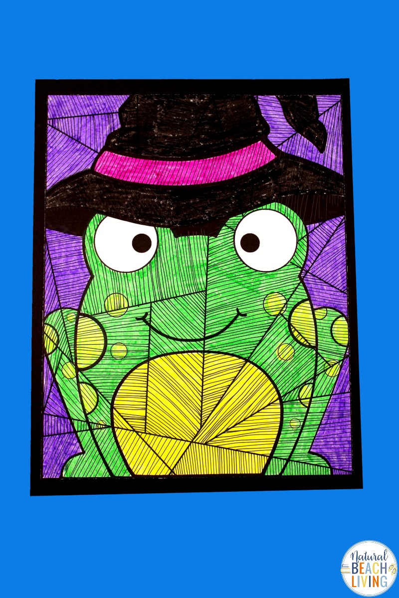 Grab this Halloween Art for Kids with Free Witch Frog Template to add to your Fun Halloween Activities, This Halloween Art Project for Kids can be a spooky and cute Halloween art idea or easy Halloween drawing for kids. Have fun with this Frog Art for Kids this Halloween