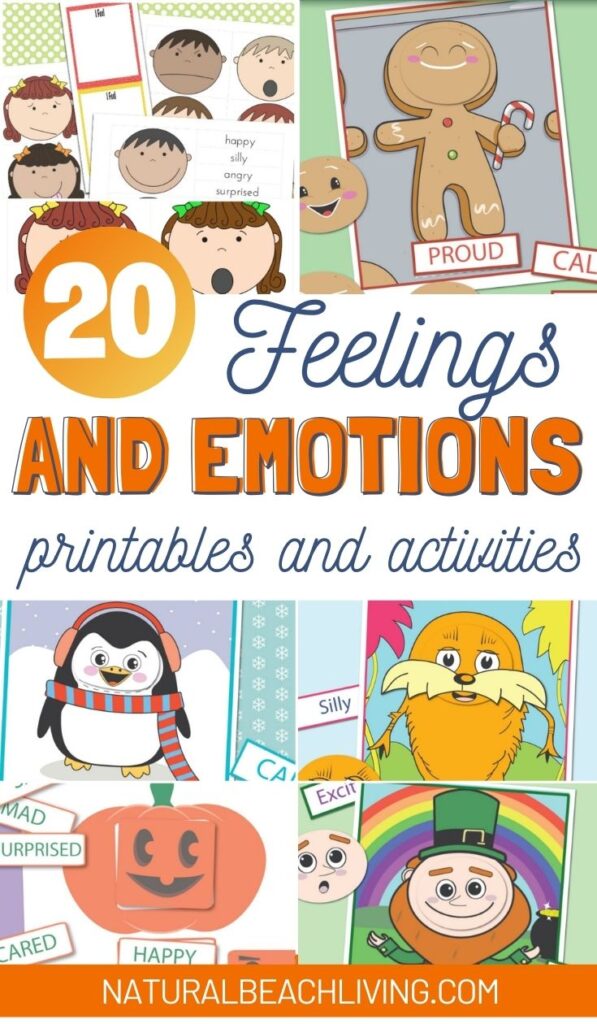 Preschool Emotions Printables and Feelings Cards, preschool emotions printables, Helping children to express their feelings and handle difficult situations with calmness. preschool feelings printables, emotion cards printable for teaching children about their emotions and feelings