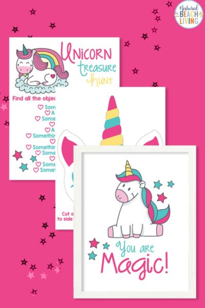 Unicorn Activities to Print for Birthday Party or at Home Fun - Natural ...