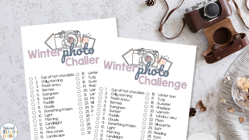 Try this Winter Photo Challenge to add extra creativity and holiday inspiration to your days this Winter season. A 30 Day Winter Challenge you can do with your kids or a fun photo challenge for Instagram. A whole season's worth of ideas means 30 Winter and Christmas photo ideas plus tips for great winter picture ideas. 