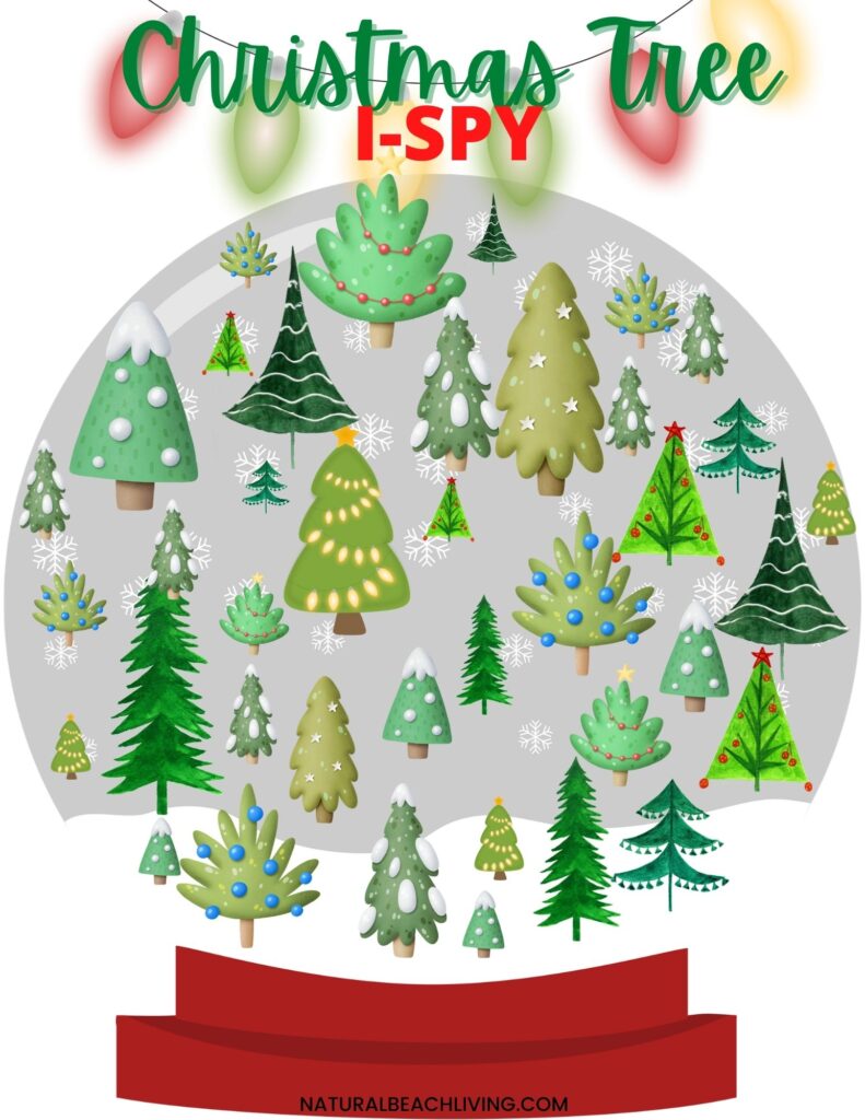 Your kids will love these Christmas I Spy Printables! Free fun and simple Christmas I Spy Game that combines logic, visual skills, and math skills for early learning, it's no wonder that this Christmas activity is such a big hit! 