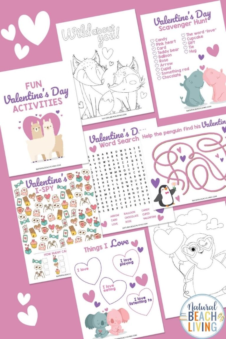 Valentine’s Day Activities for Kids - Natural Beach Living