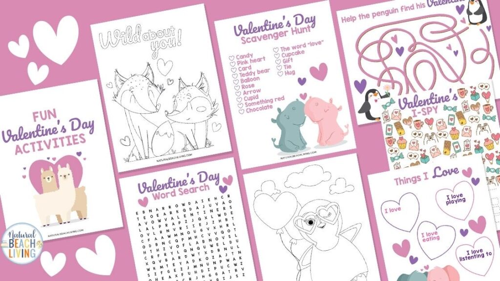 Valentine’s Day Activities for Kids, Find The Best Valentine Ideas for Kids Here. Fun and Free Valentine printables, games and activities for kids, valentine coloring pages & learning activities for kids, along with books, kindness ideas, and songs for Valentine's Day.