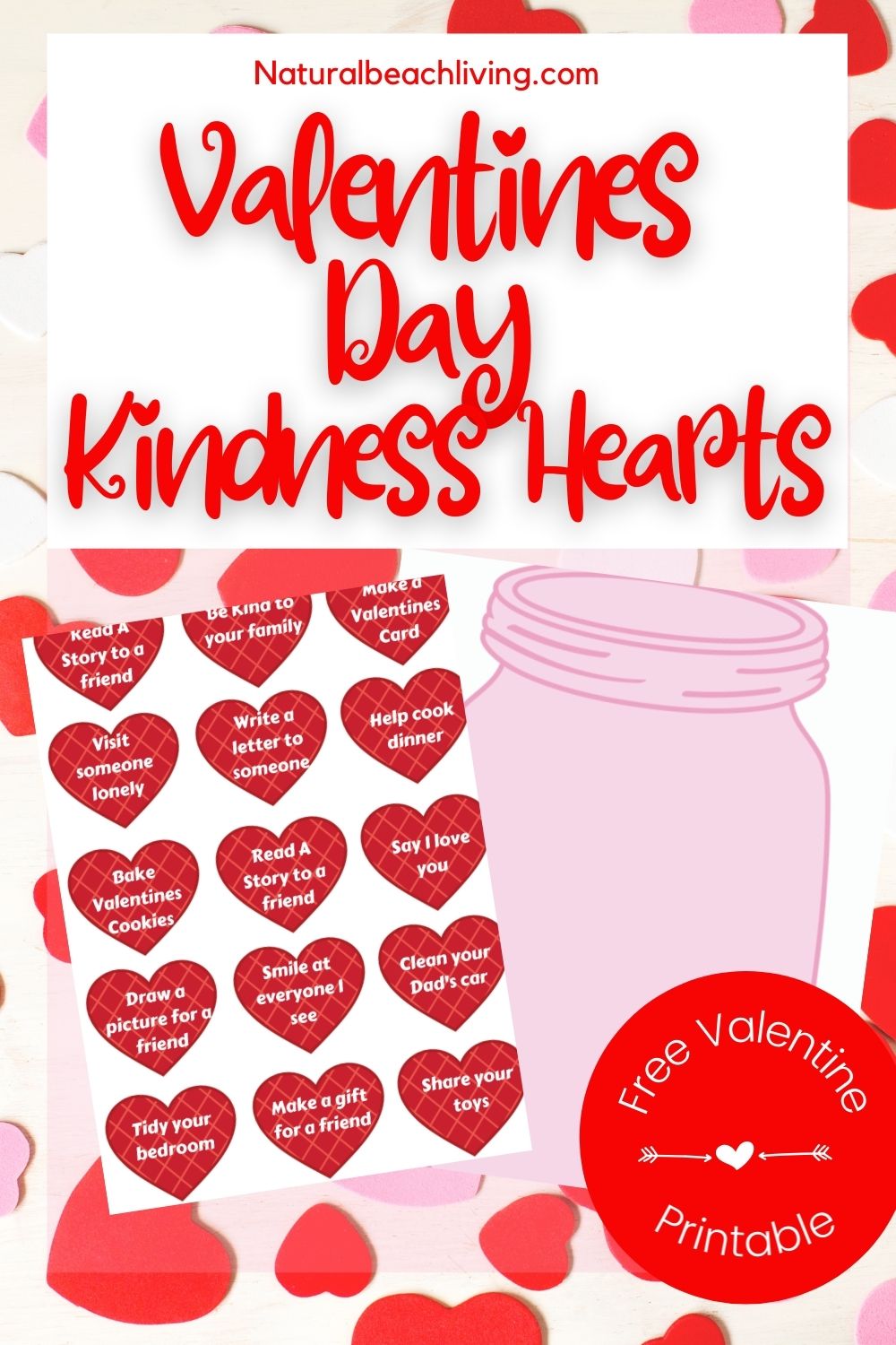 Kindness Hearts Activities and Kindness Printables
