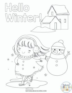 Free Winter Printables for Preschool and Kindergarten - Natural Beach ...
