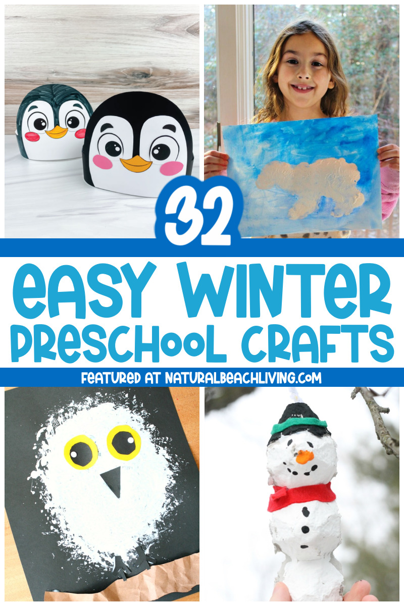 35 Winter Preschool Crafts – Fun Art and Craft Ideas