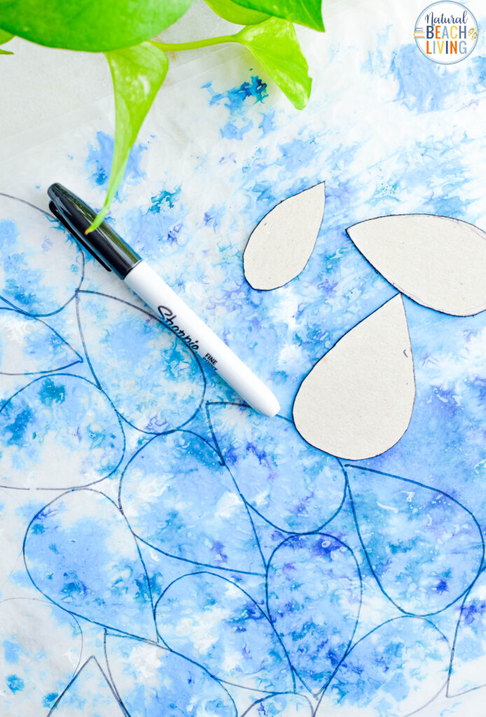 Teaching children about weather helps reinforce the seasons which helps to explain rain, rainbows, clouds, and so much more. And this Recycled Crayon Rain Cloud Craft and Cloud Activities for Preschoolers make great Weather Activities, Weather Theme, Use Recycled Materials for Recycled Crafts for an Earth Day Craft