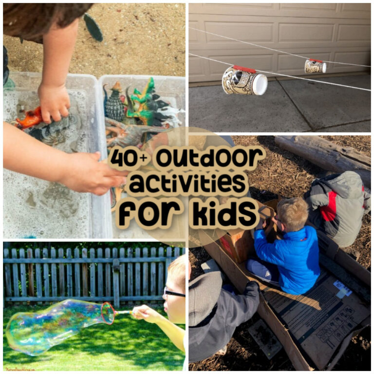 42+ Outdoor Activities for Kids: A Fun Way to Get Kids Active - Natural ...
