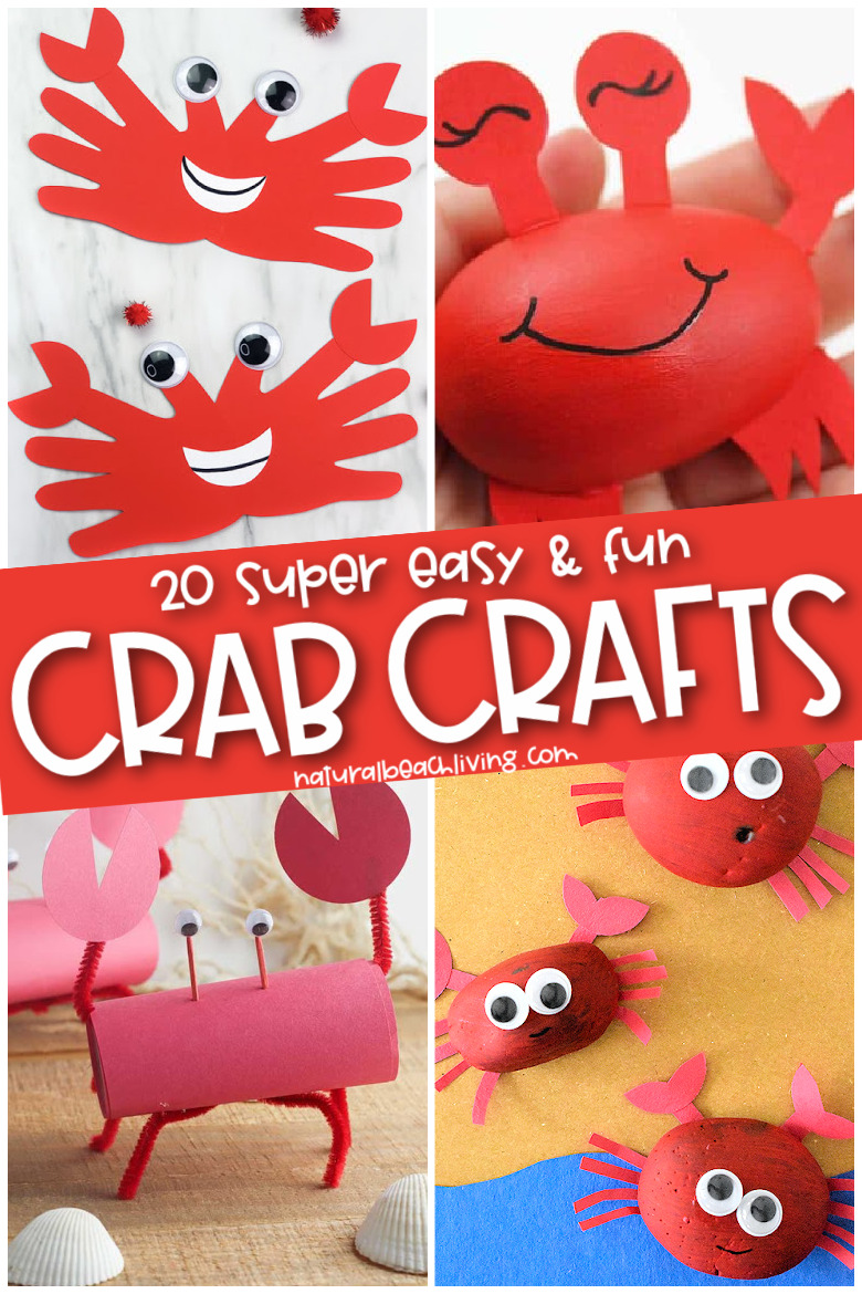 20+ Cute Crab Preschool Crafts