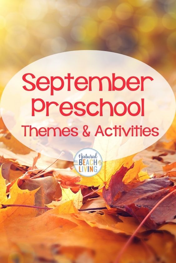 20+ September Preschool Themes with Lesson Plans and Activities, Free Printable List of Themes for Preschool, Preschool Weekly Themes and Activities for September, Plus, This September Preschool Themes Page is full of activities for science, math, crafts, learning about apples, the alphabet, autumn, hands-on activities, language, writing and more. 