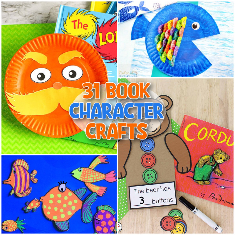 make a book character