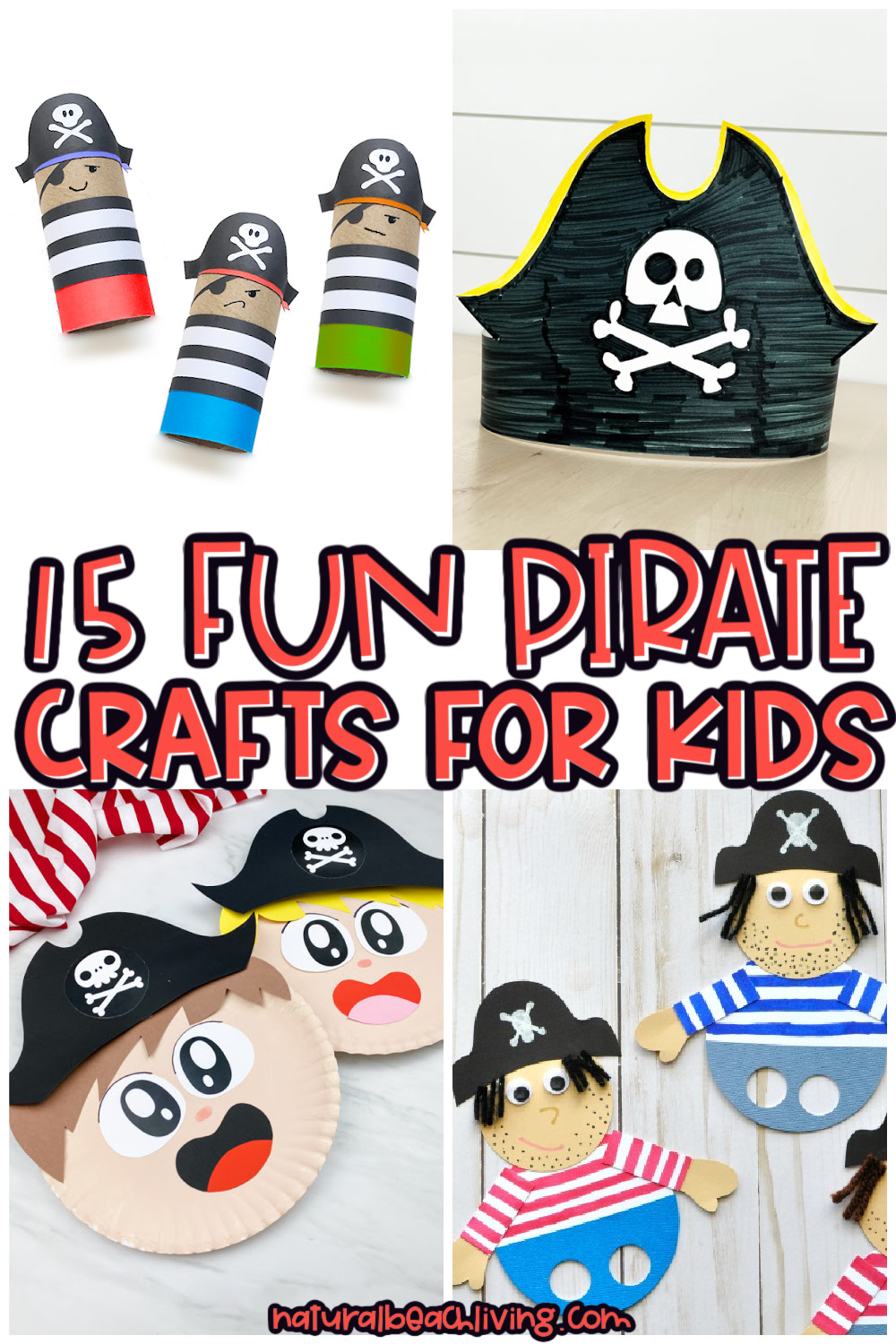 These cute pirate activities are for you! There are so many fun Pirate crafts that you can make with them, and these 15 Pirate Crafts for Kids might just be the cutest of all. Find Easy Pirate Crafts, Pirate Preschool Crafts, and so much more. 