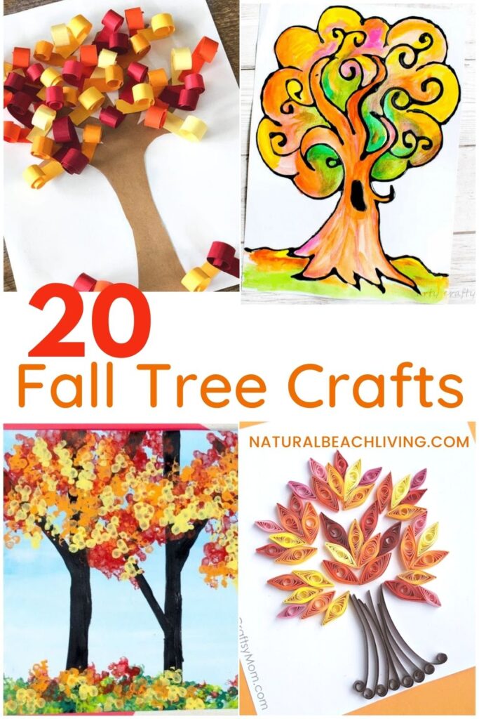 Discover over 25 fun and easy fall tree art projects for kids! Explore creative autumn crafts using leaves, acorns, apples, and more to celebrate the beauty of the season.