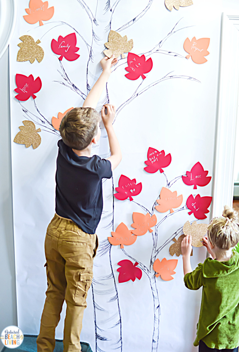 Gather your children, friends, and family and create a gratitude tree craft, whether you need ideas to help practice gratitude or want to include daily gratitude into your day these thankful activities are perfect for Thanksgiving and all year long! Ready to see How to make a gratitude tree