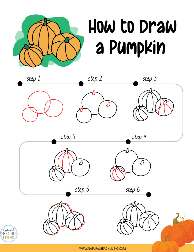 How to Draw Halloween Characters for Kids Natural Beach Living